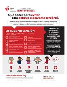 Qué hacer para evitar otro ataque o derrame cerebral: lista de prevención