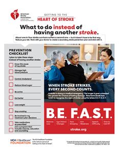What to do instead of having another stroke prevention checklist